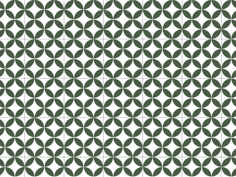 复古几何图案花砖瓷砖，中古奶油仿古砖艺术砖224