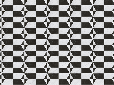  复古几何图案花砖瓷砖，中古奶油仿古砖艺术砖359 