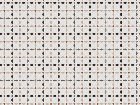 复古几何图案花砖瓷砖，中古奶油仿古砖艺术砖35