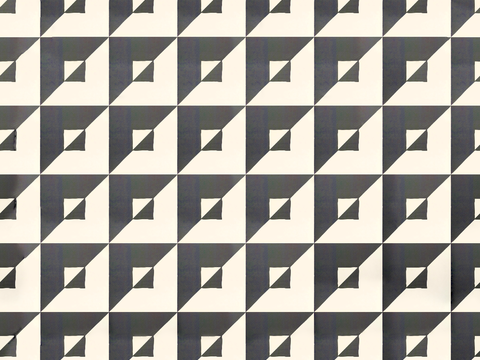  复古几何图案花砖瓷砖，中古奶油仿古砖艺术砖391 