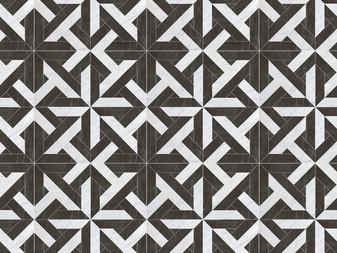  复古几何图案花砖瓷砖，中古奶油仿古砖艺术砖99 