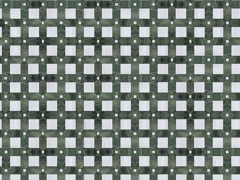 石材拼花_绿色石材拼花贴图