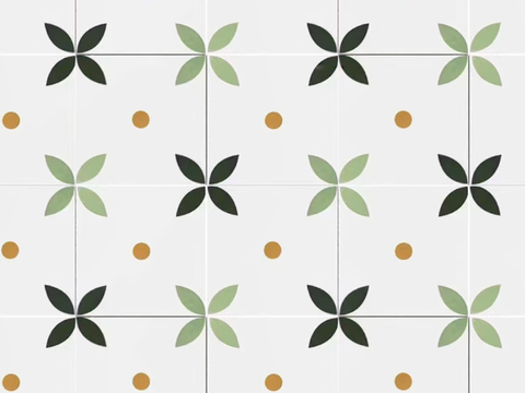 法式奶油仿古砖复古砖贴图