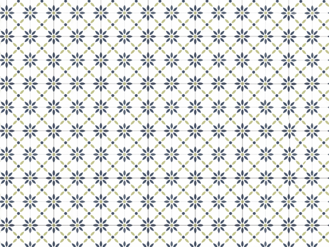  复古几何图案花砖瓷砖，中古奶油仿古砖艺术砖29 