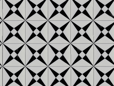 复古几何图案花砖瓷砖，中古奶油仿古砖艺术砖205