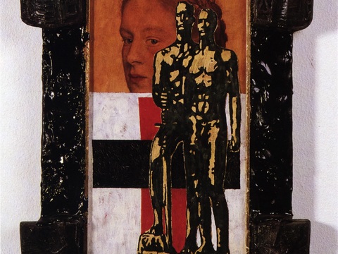  马列维奇抽象画，几何抽象装饰画7 