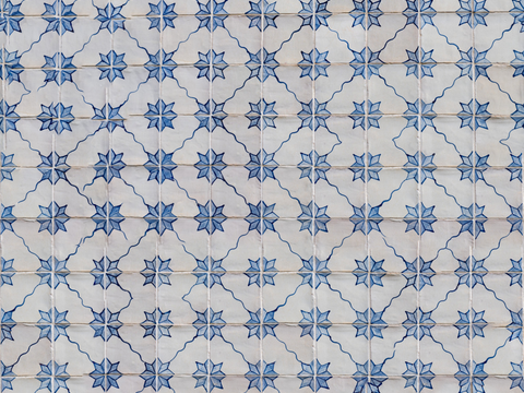 复古艺术几何图案瓷砖花砖104