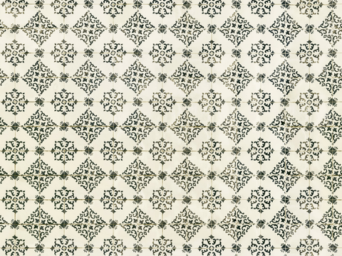 复古艺术几何图案瓷砖花砖18