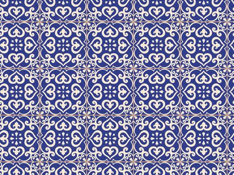 复古艺术几何图案瓷砖花砖1