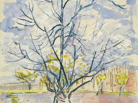 梵高后印象派素描绘画作品，现代世界经典名画507 梵高 Bl