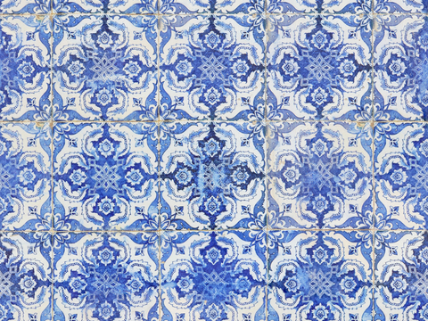 复古艺术几何图案瓷砖花砖44