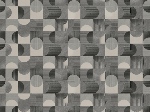 复古碎拼图案花砖瓷砖48