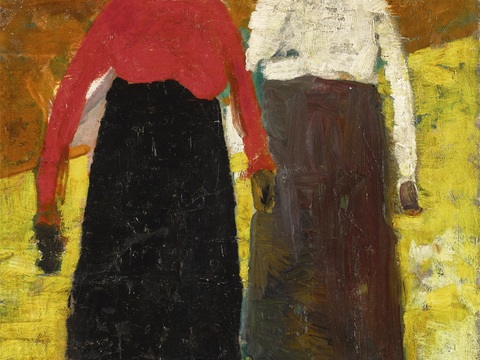 马列维奇抽象画，几何抽象装饰画153