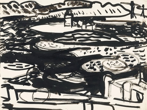 霍夫曼抽象绘画,现代世界名画112