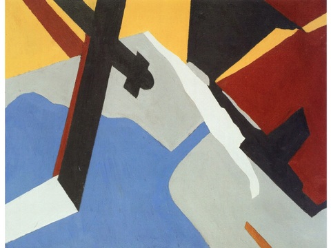  拉尔斯顿·克劳福德抽象画,抽象装饰画9 