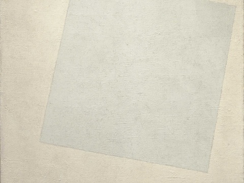  马列维奇抽象画，几何抽象装饰画157 