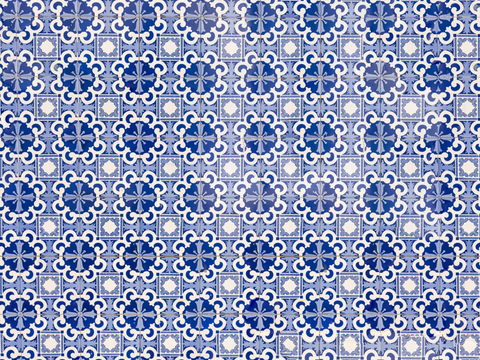 复古艺术几何图案瓷砖花砖121