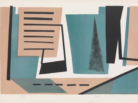  拉尔斯顿·克劳福德抽象画,抽象装饰画22 