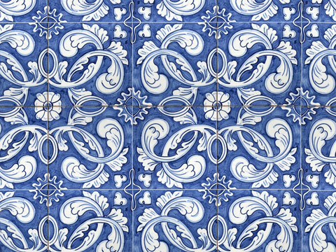 复古艺术几何图案瓷砖花砖53