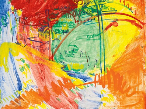 霍夫曼抽象绘画,现代世界名画99