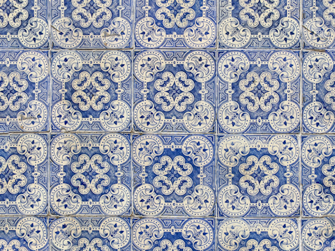  复古艺术几何图案瓷砖花砖71 