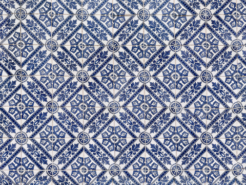 复古艺术几何图案瓷砖花砖110