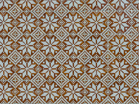  复古艺术几何图案瓷砖花砖118 