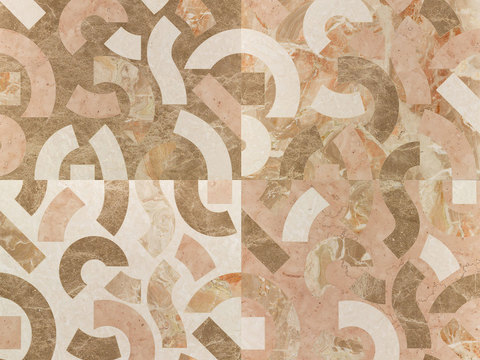 复古碎拼图案花砖瓷砖78