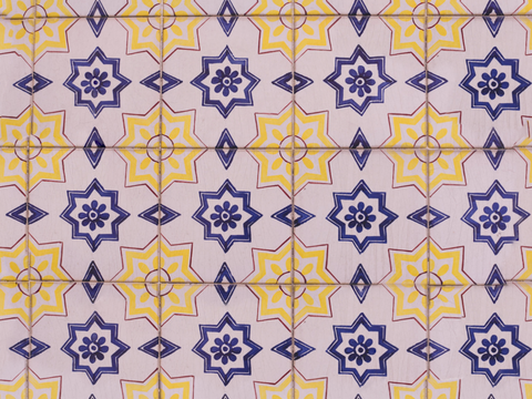 复古艺术几何图案瓷砖花砖77