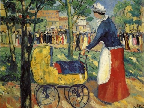 马列维奇抽象画，几何抽象装饰画93