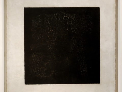  马列维奇抽象画，几何抽象装饰画125 