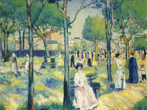  马列维奇抽象画，几何抽象装饰画102 