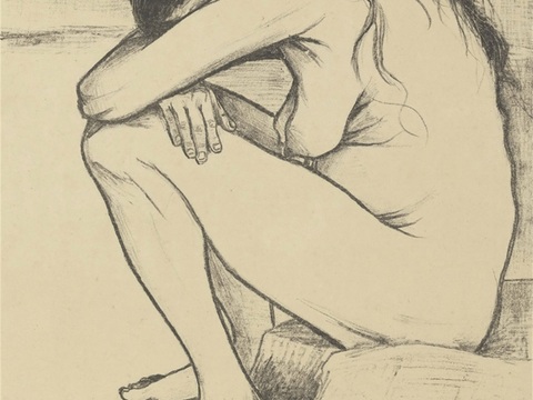 梵高后印象派素描绘画作品，现代世界经典名画579 梵高 So