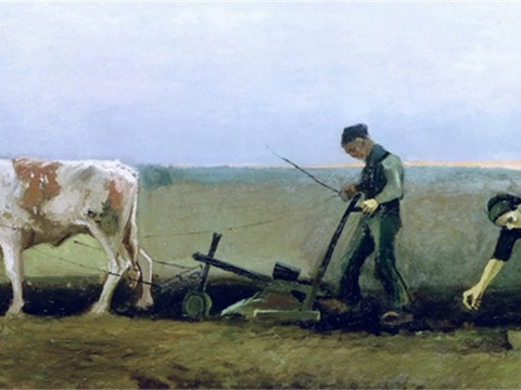  梵高后印象派素描绘画作品，现代世界经典名画567 梵高 Pl 