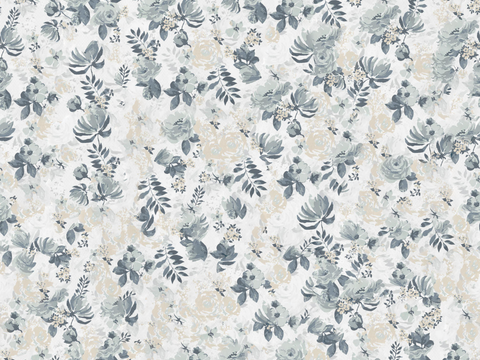 浅色玫瑰拼花哑光砖贴图