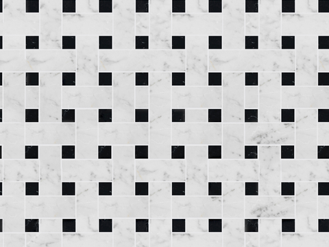 大理石几何拼花图案铺装36