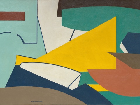  拉尔斯顿·克劳福德抽象画,抽象装饰画20 