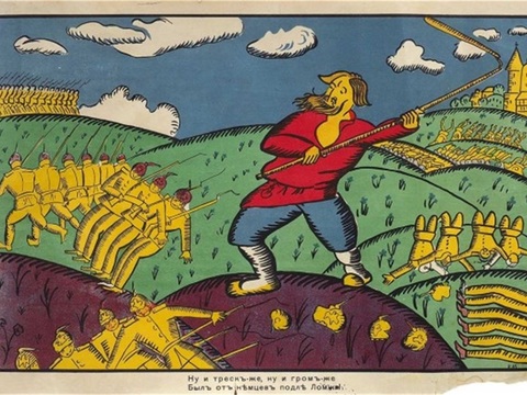  马列维奇抽象画，几何抽象装饰画169 