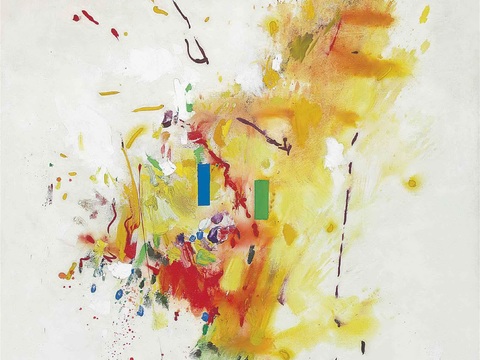  霍夫曼抽象绘画,现代世界名画96 