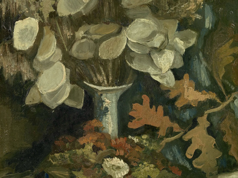 梵高后印象派静物绘画作品，现代世界经典名画355 梵高 Va