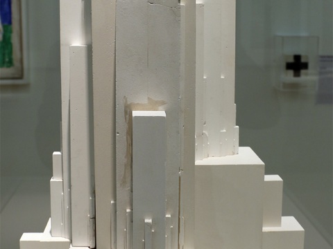  马列维奇抽象画，几何抽象装饰画69 