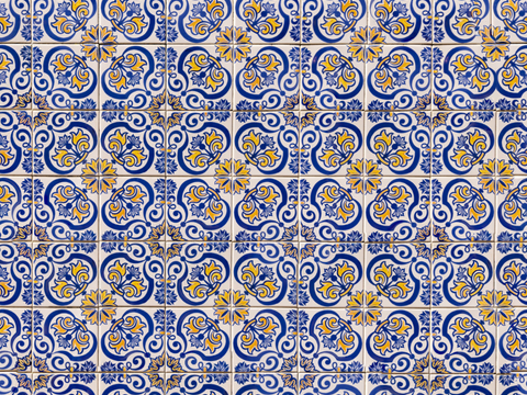 复古艺术几何图案瓷砖花砖123