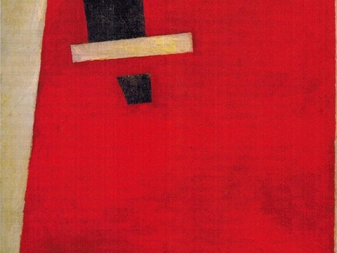  马列维奇抽象画，几何抽象装饰画172 