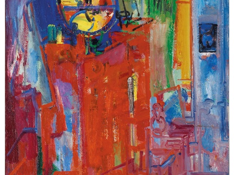 霍夫曼抽象绘画,现代世界名画70