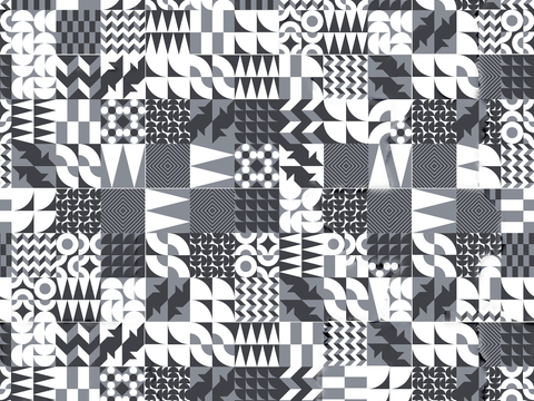 复古碎拼图案花砖瓷砖3