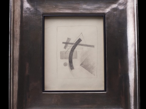  马列维奇抽象画，几何抽象装饰画9 