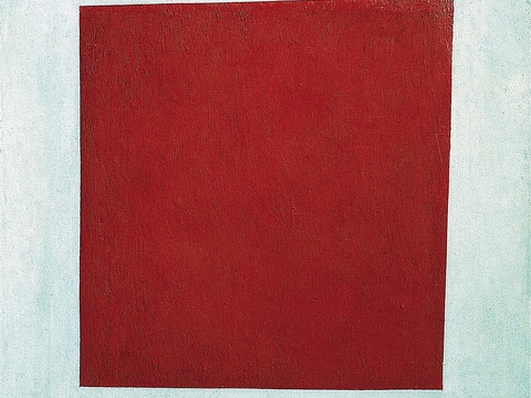  马列维奇抽象画，几何抽象装饰画36 