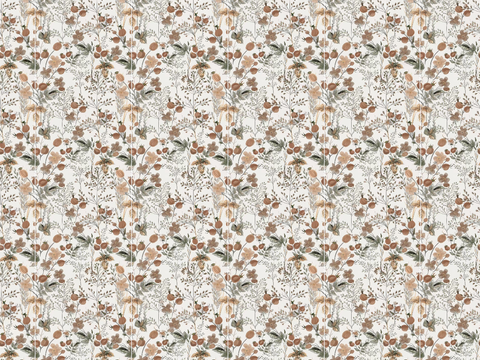 复古植物自然图案花砖瓷砖17