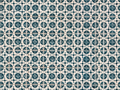复古艺术几何图案瓷砖花砖79