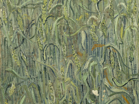 梵高后印象派风景绘画作品，现代世界经典名画040 梵高 Ea